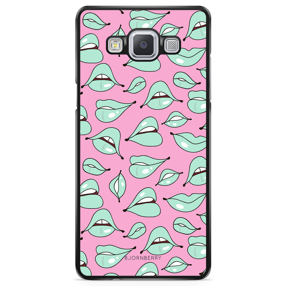 Samsung Galaxy A5 (2015) Case - Green Lips