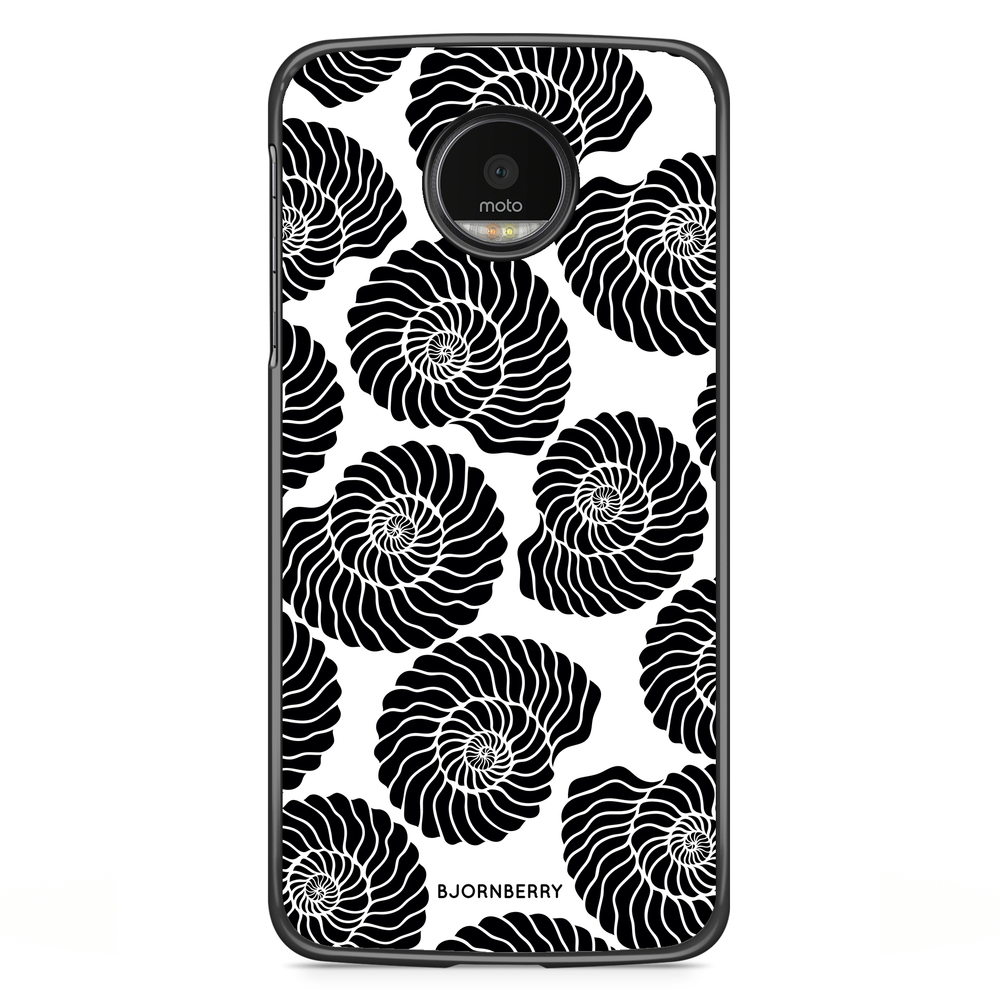 Motorola Moto G5S Plus Case - Seashell BW