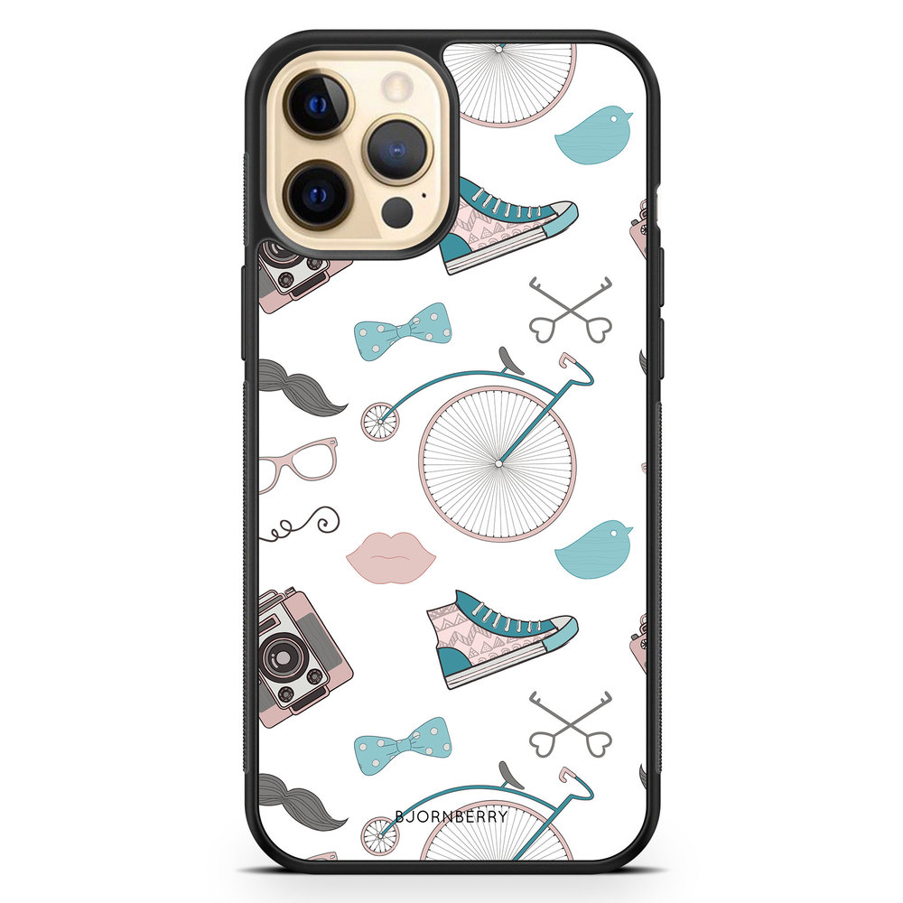 iPhone 12 Pro Max Case - Hipster Pattern
