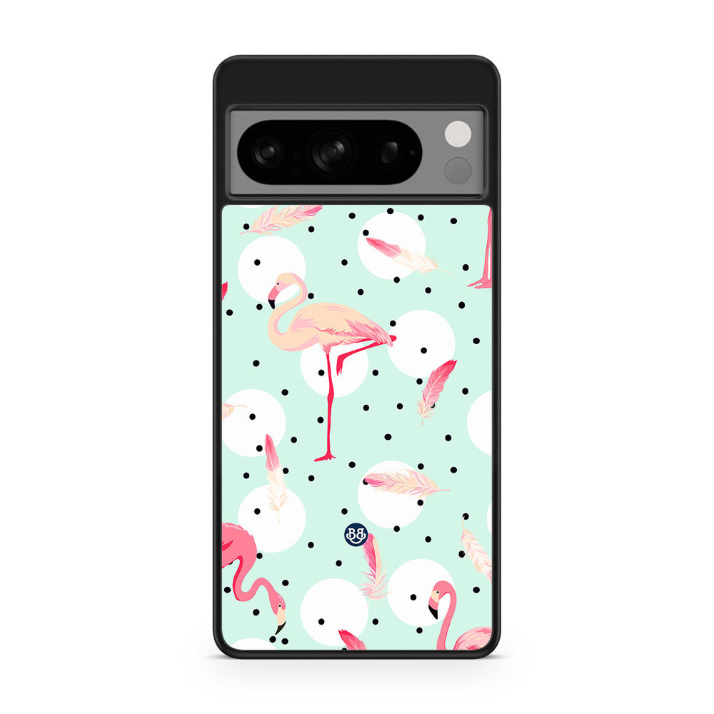 Google Pixel 8 Pro Case - Flamingos
