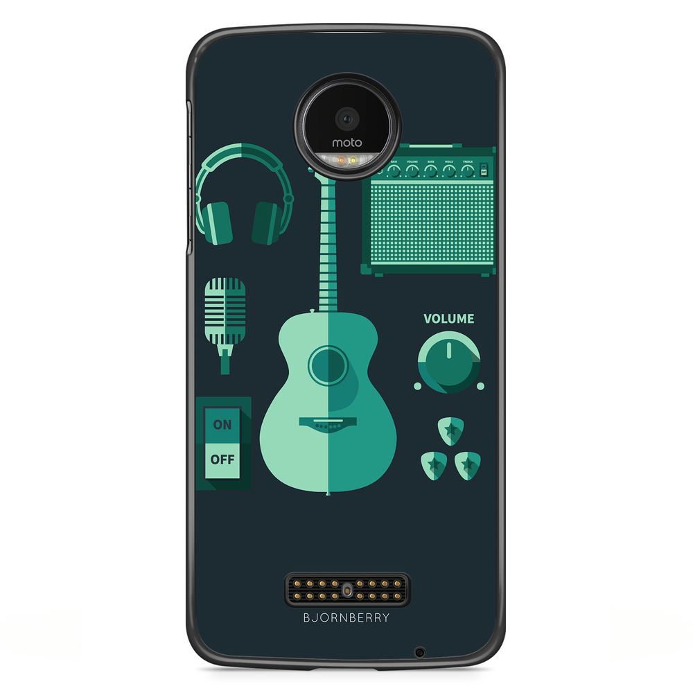 Moto Z2 Play Case - Guitar