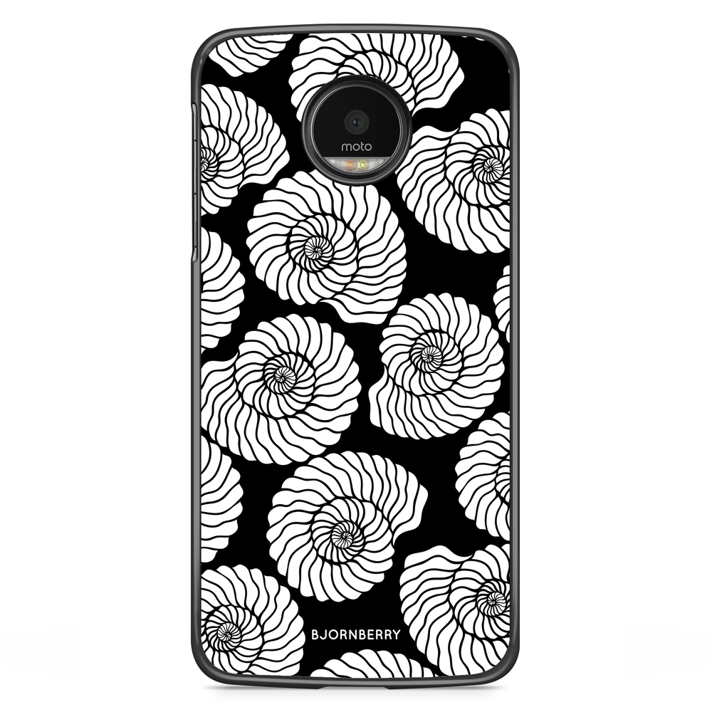 Motorola Moto G5S Plus Case - Seashell BW