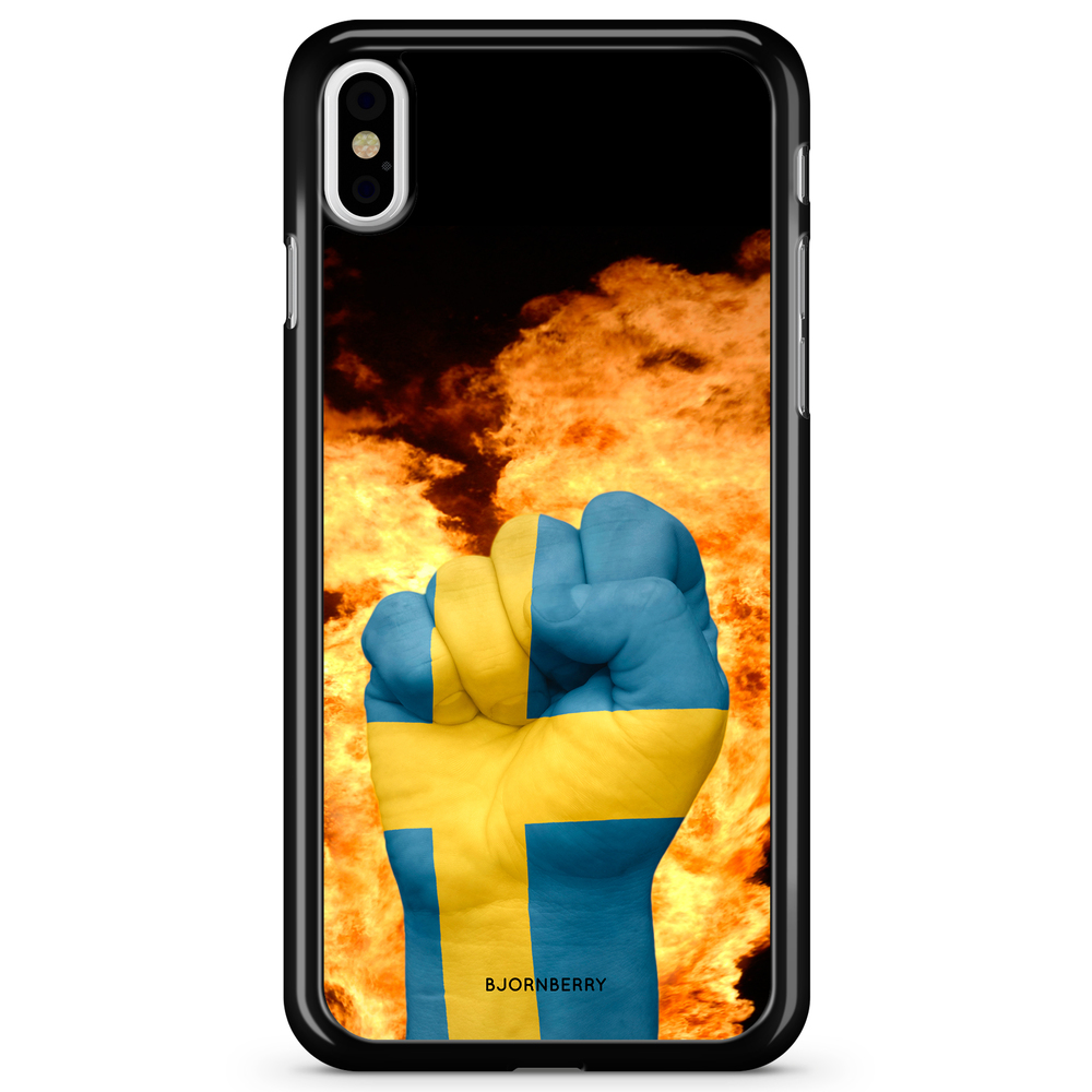 iPhone X / XS Case - Sweden Hand