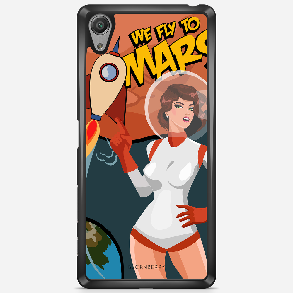 Sony Xperia X Performance Case - We Fly To Mars