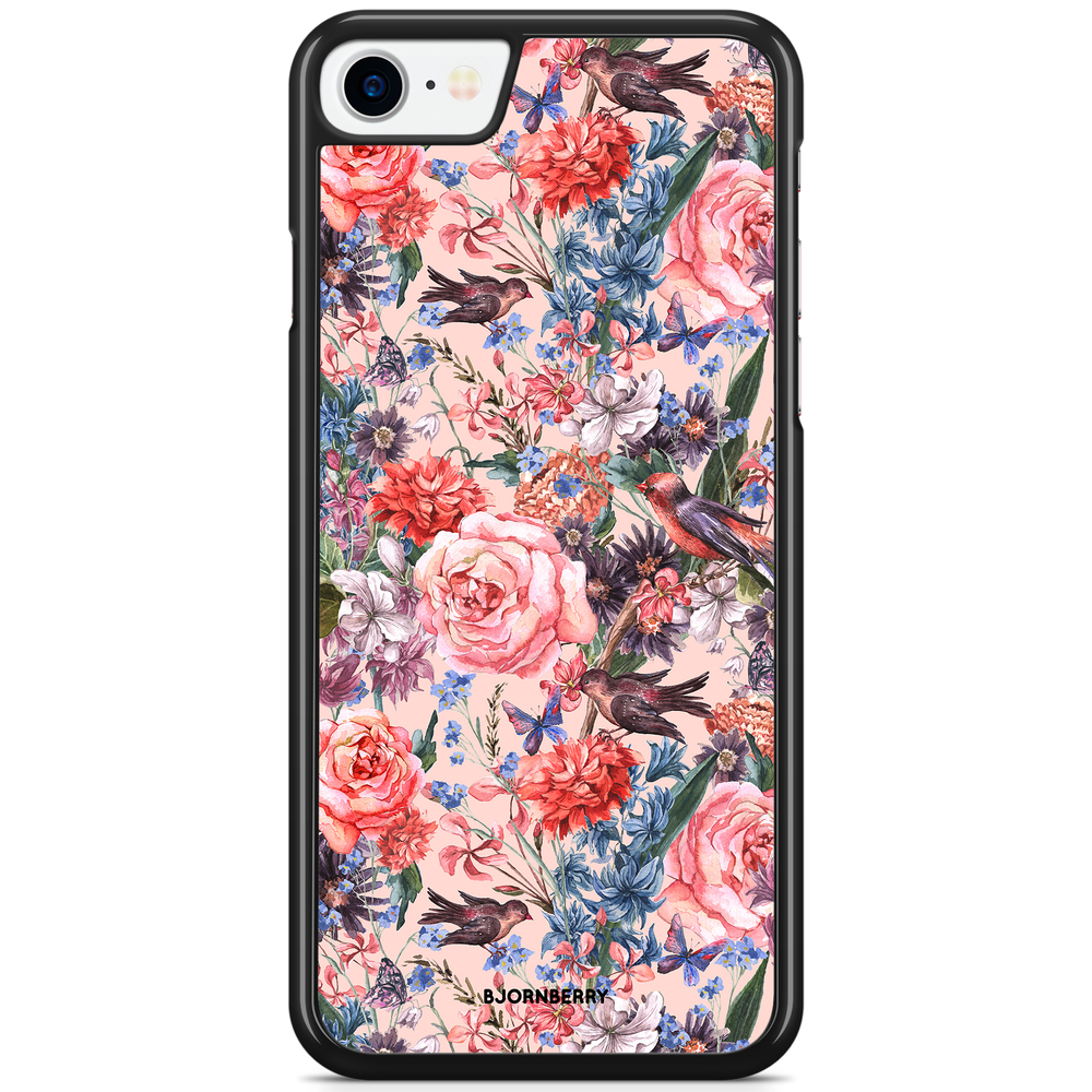 iPhone 8 / iPhone SE (2022/2020) Case - Birds & Flowers