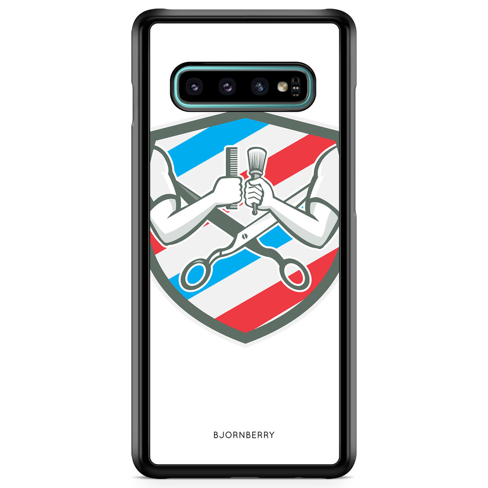 Samsung Galaxy S10 Plus Case - Barber Logo