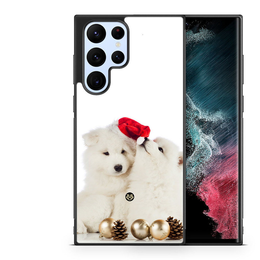 Samsung Galaxy S22 Ultra 5G Case - Christmas Dogs
