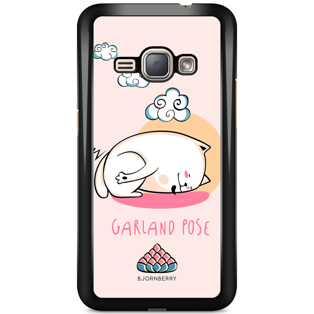 Samsung Galaxy J1 (2016) Case - Yoga Cat Garland