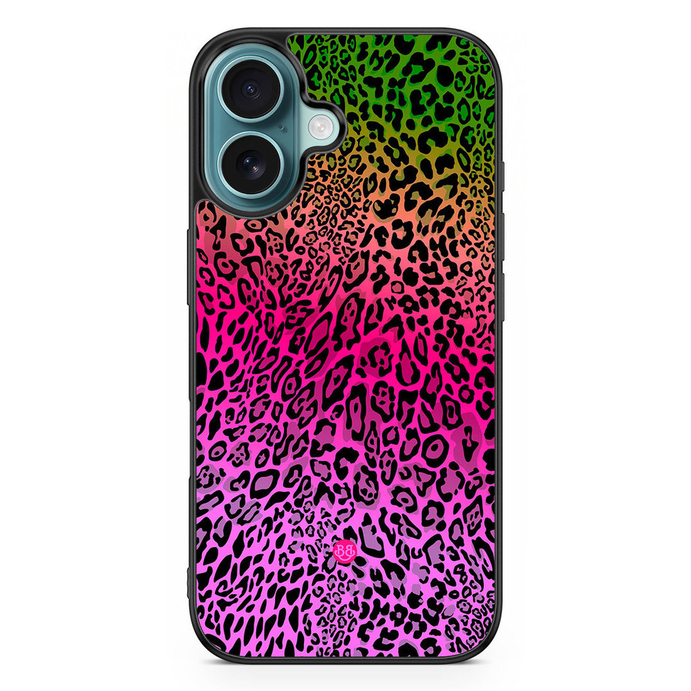 iPhone 16 Case - Gradient Leopard