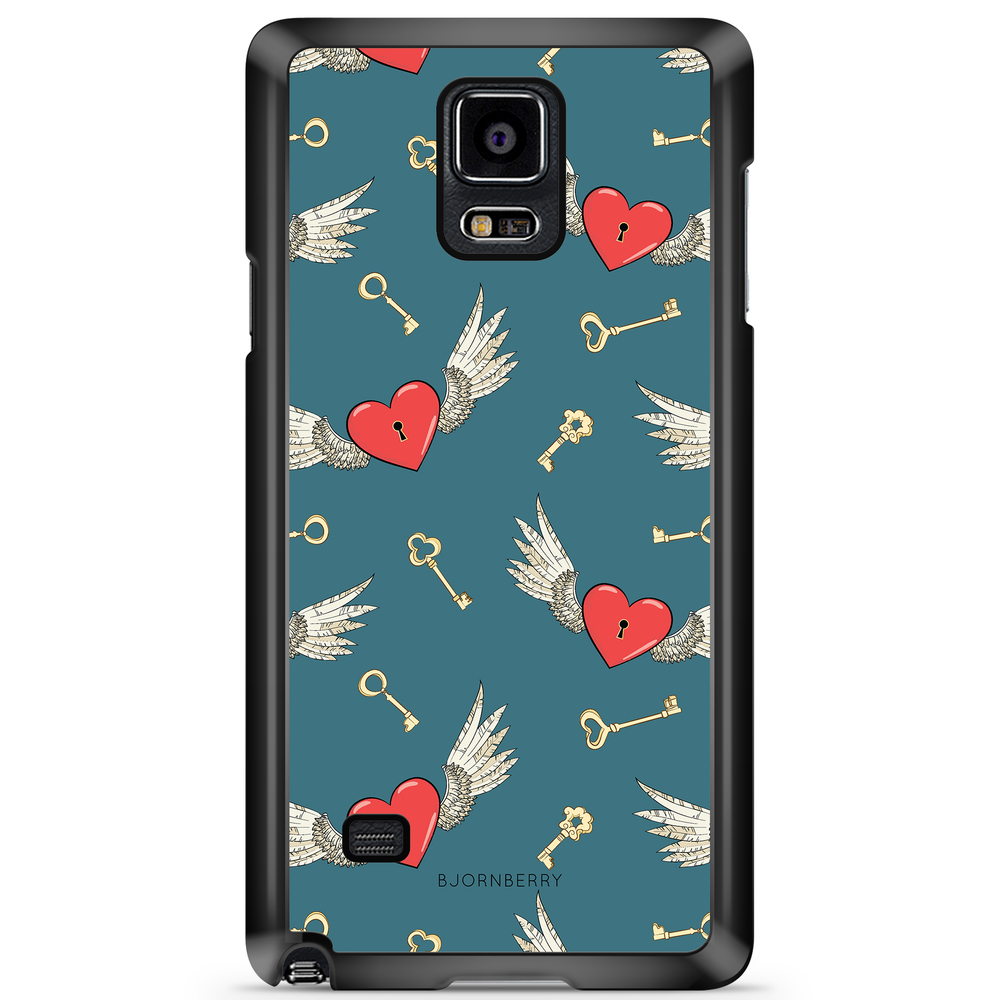 Samsung Galaxy Note 4 Case - Hearts 'n Wings