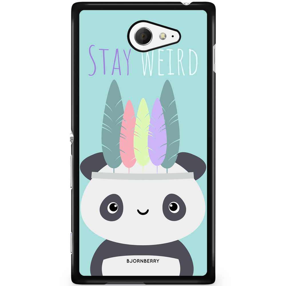 Sony Xperia M2 Aqua Case - Stay Weird