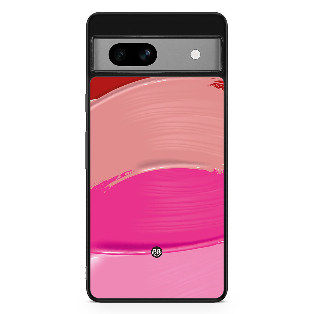Google Pixel 7a Case - Lipstick Smears