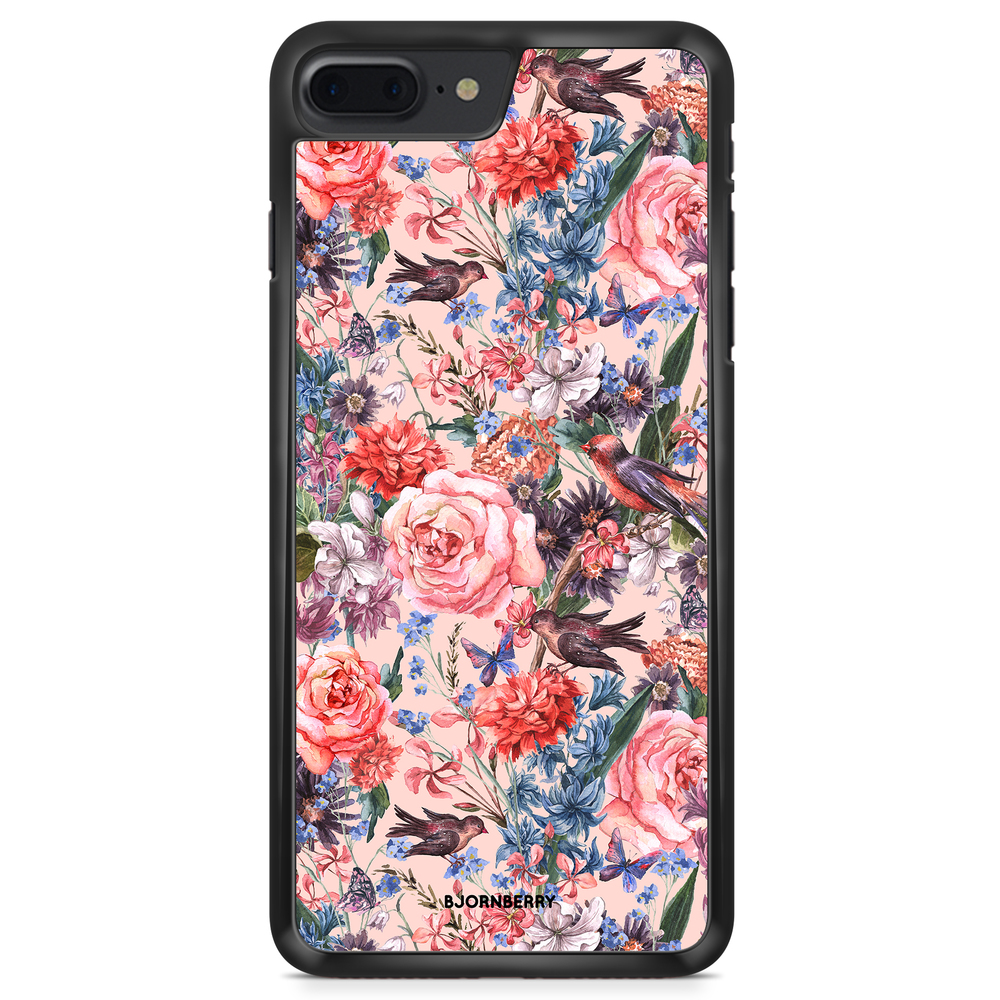 iPhone 8 Plus Case - Birds & Flowers
