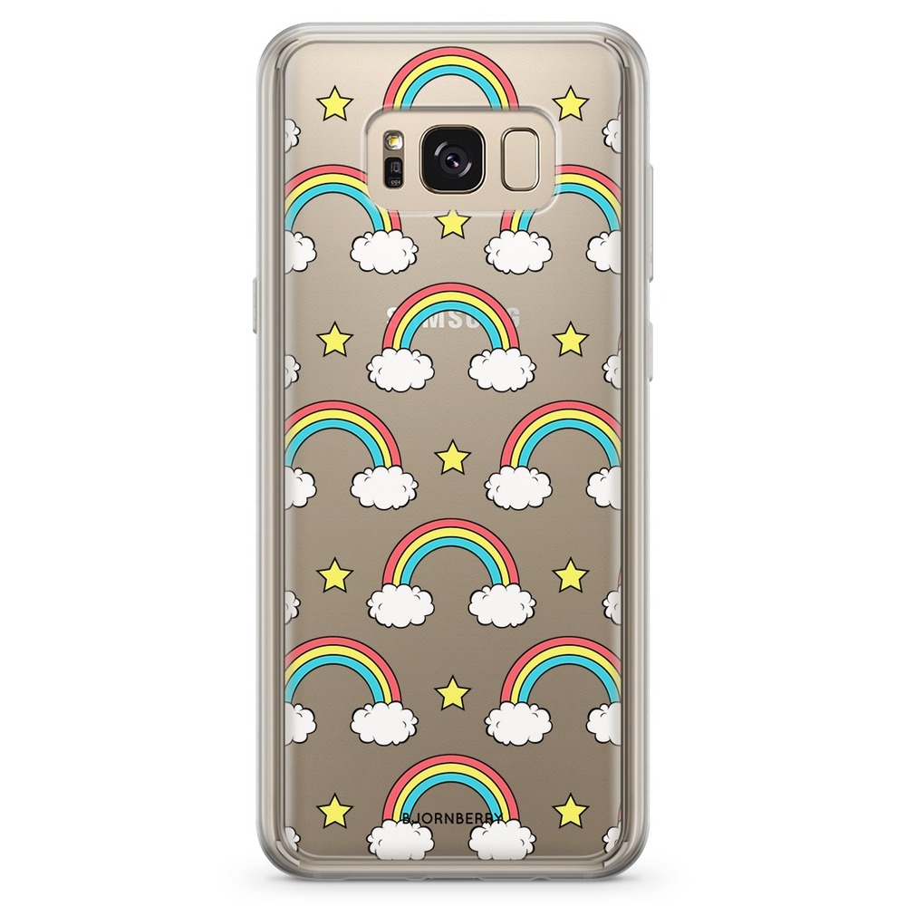 Samsung Galaxy S8 Plus Fashion Case - Rainbow Pattern