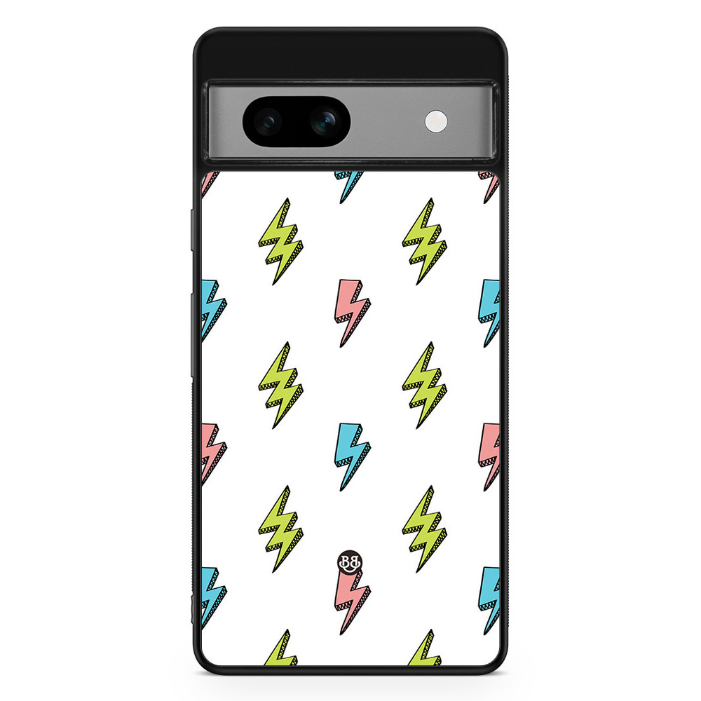 Google Pixel 7a Case - Lightning Bolts