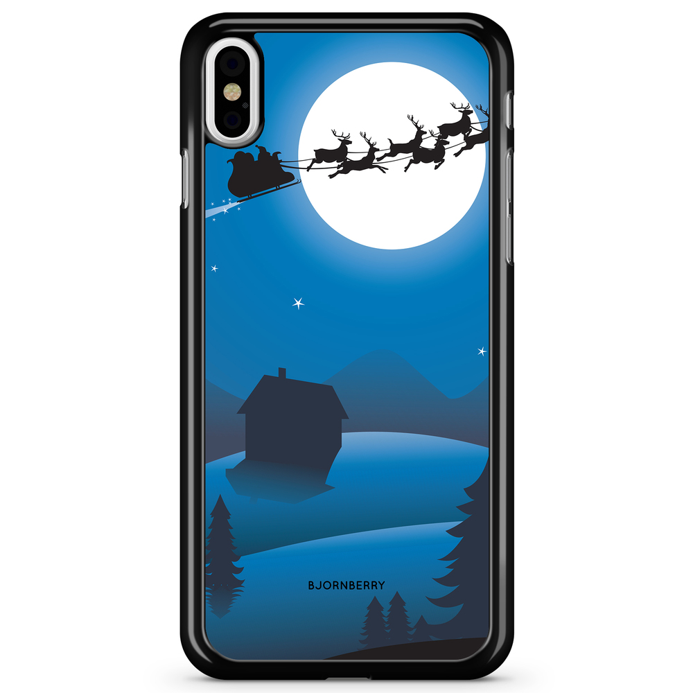 iPhone X / XS Case - Festive Sleigh