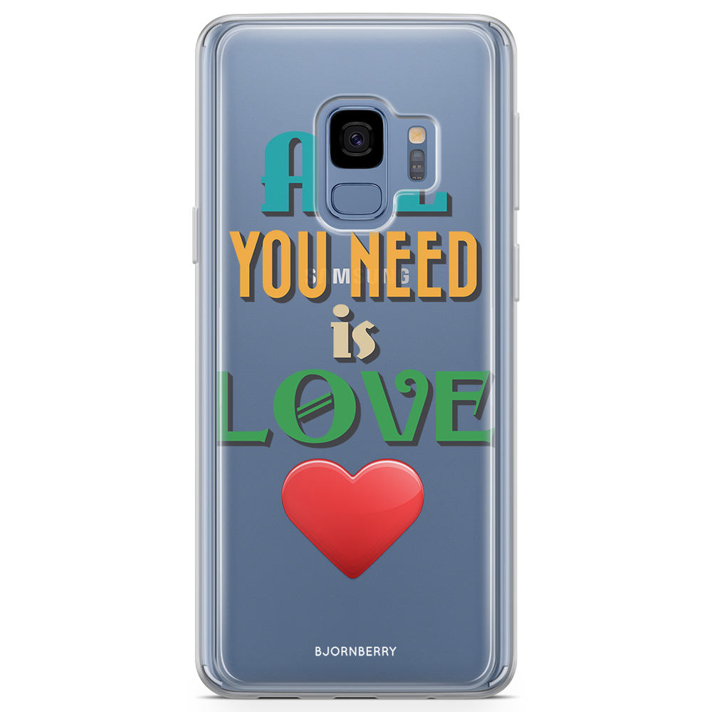 Samsung Galaxy S9 Fashion Case - All You Need Is Love