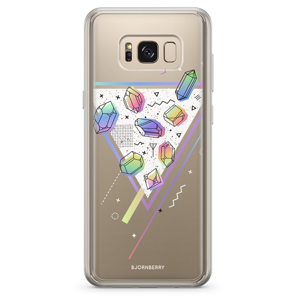 Samsung Galaxy S8 Plus Fashion Case - Space Triangle