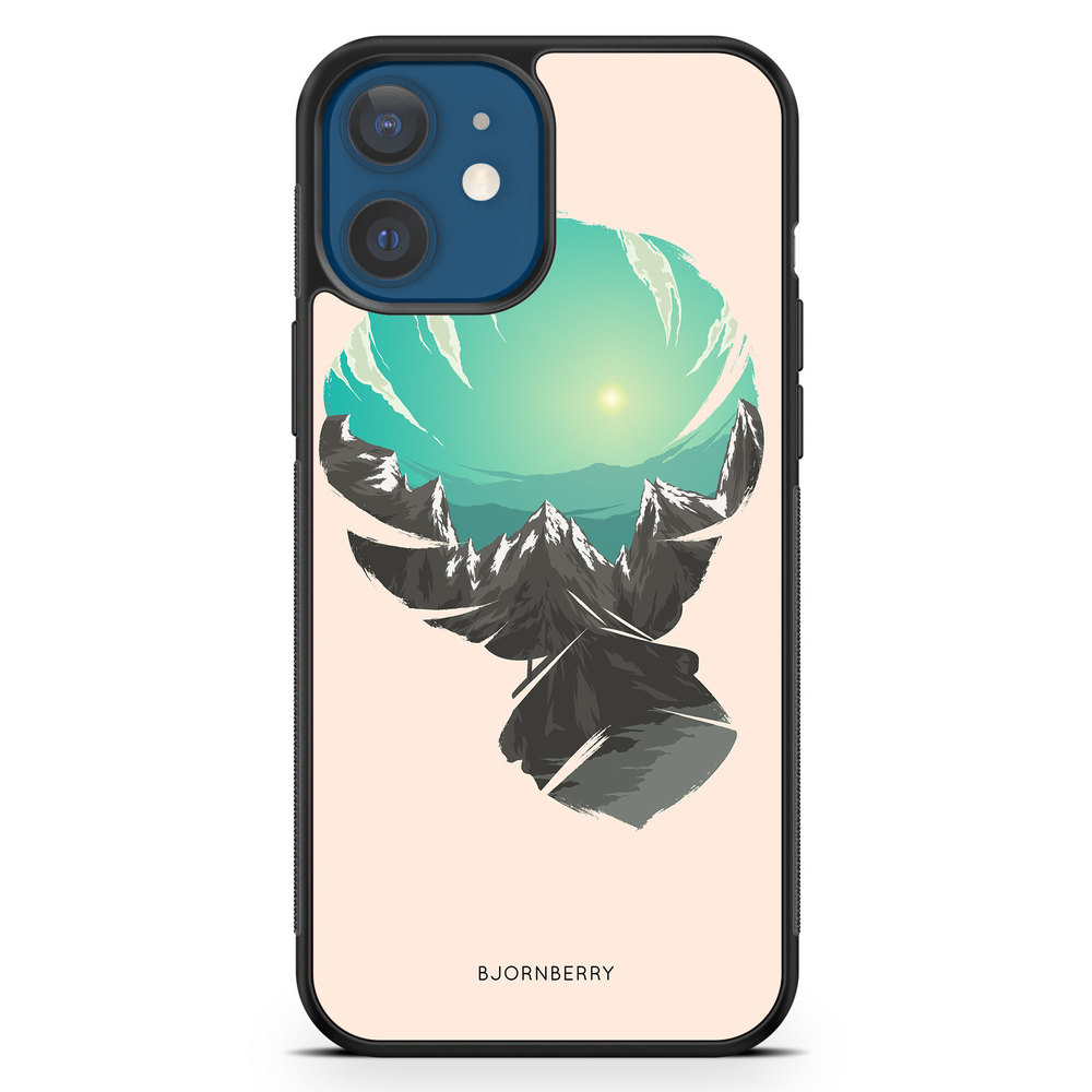 iPhone 12 Mini Case - Baloon Mountain