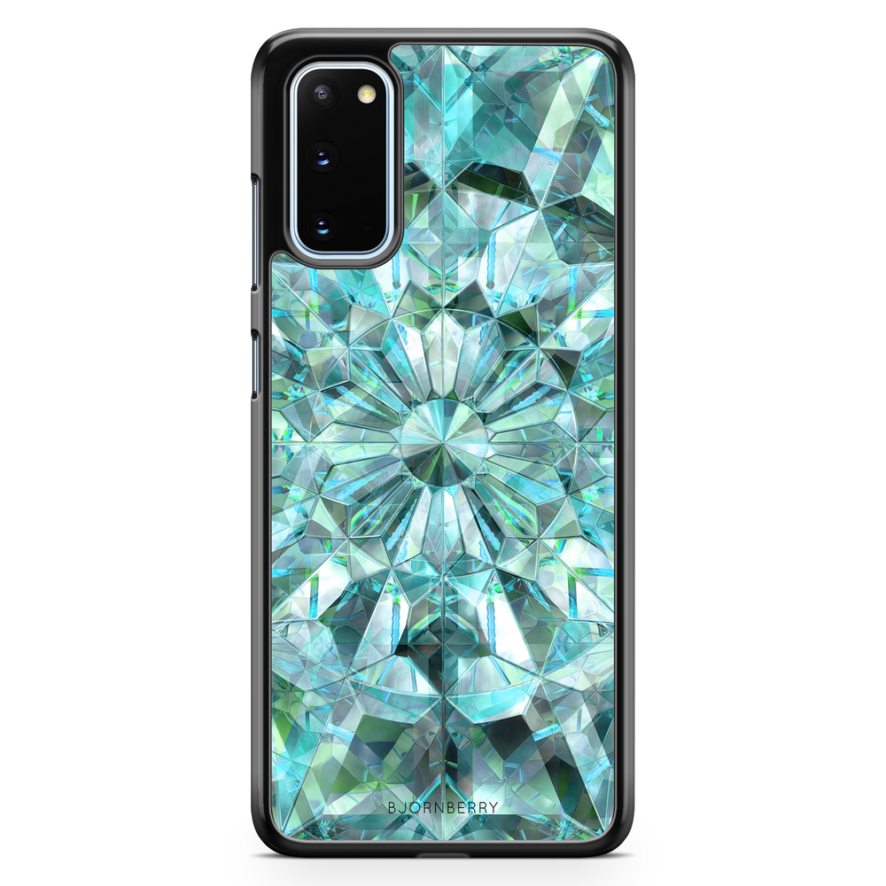 Samsung Galaxy S20 FE Case - Green Crystals