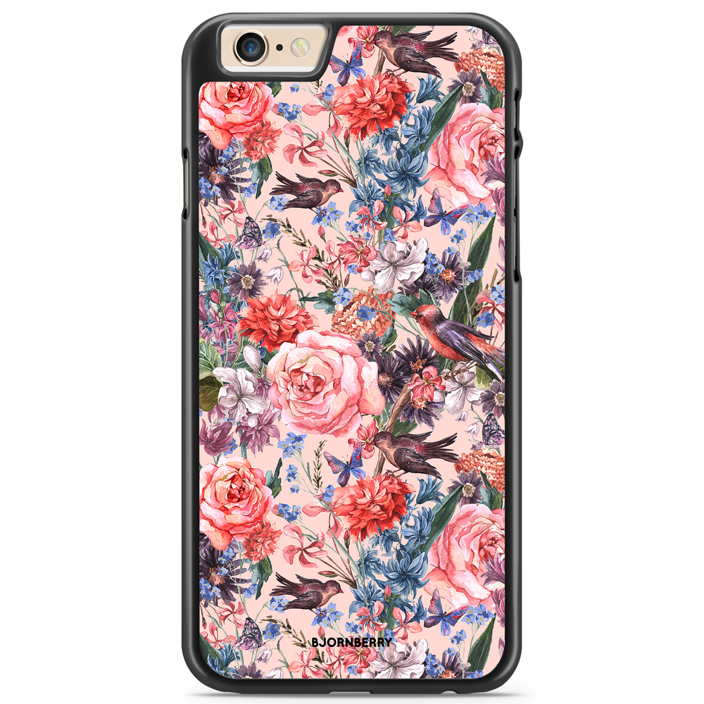 iPhone 6 Plus/6s Plus Case - Birds & Flowers