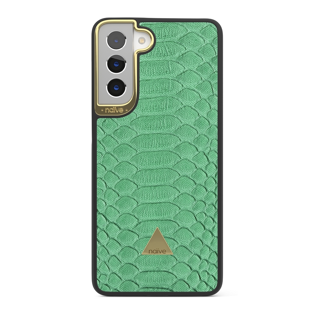 Naive Samsung Galaxy S21 Plus Case - Mint Snake