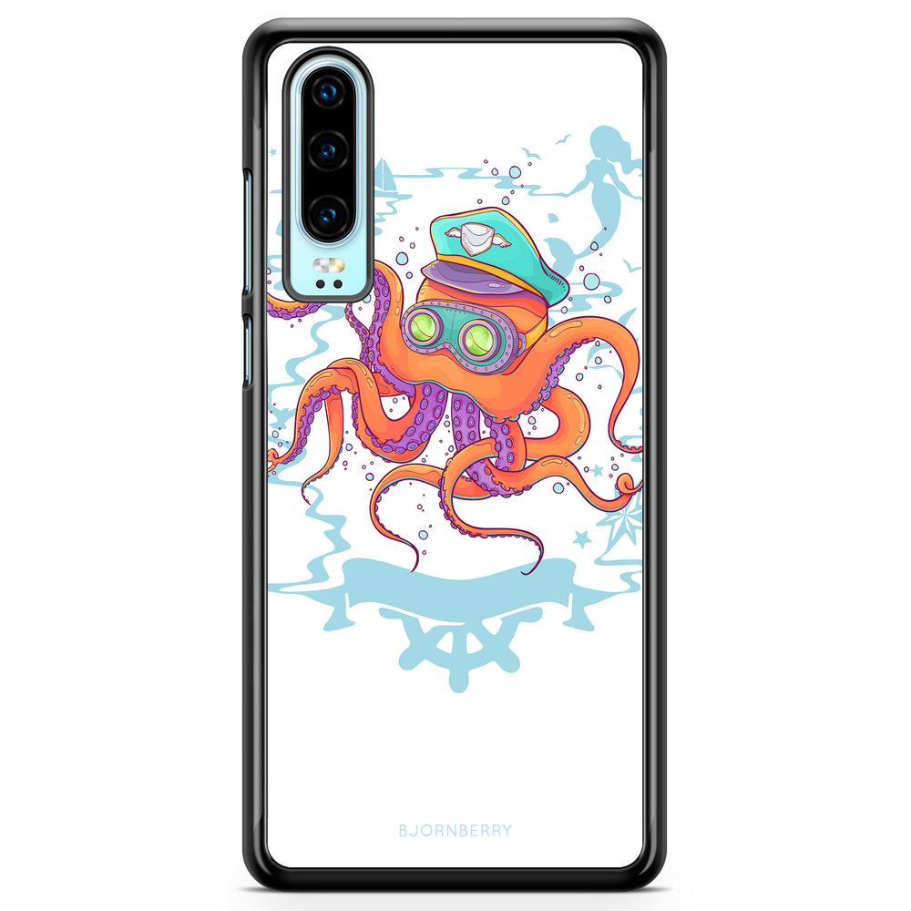 Huawei P30 Case - Captain Octopus