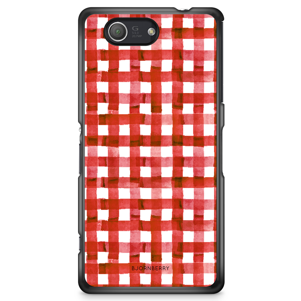 Sony Xperia Z3 Compact Case - Red Stripes
