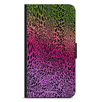 Samsung Galaxy Ace 4 Plånboksfodral - Gradient Leopard