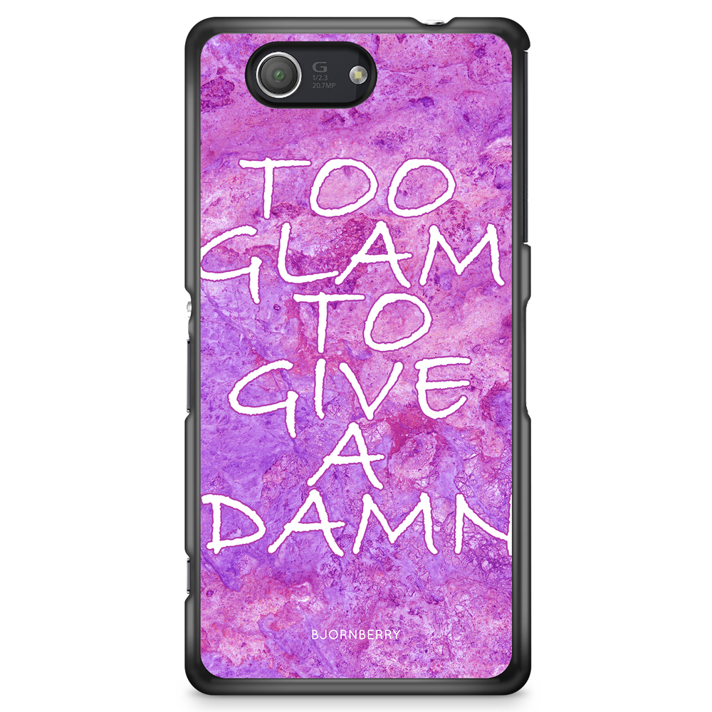 Sony Xperia Z3 Compact Case - Too glam to give 