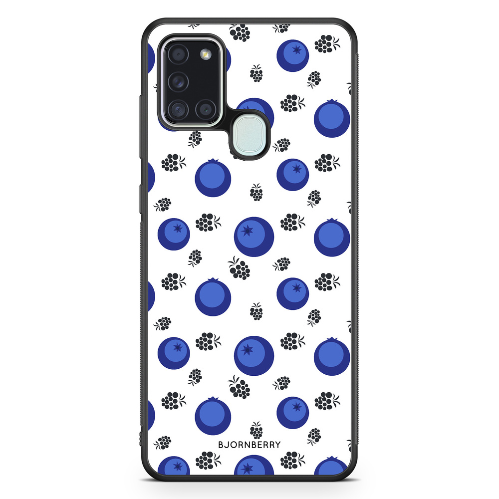 Samsung Galaxy A21s Case - Blueberries