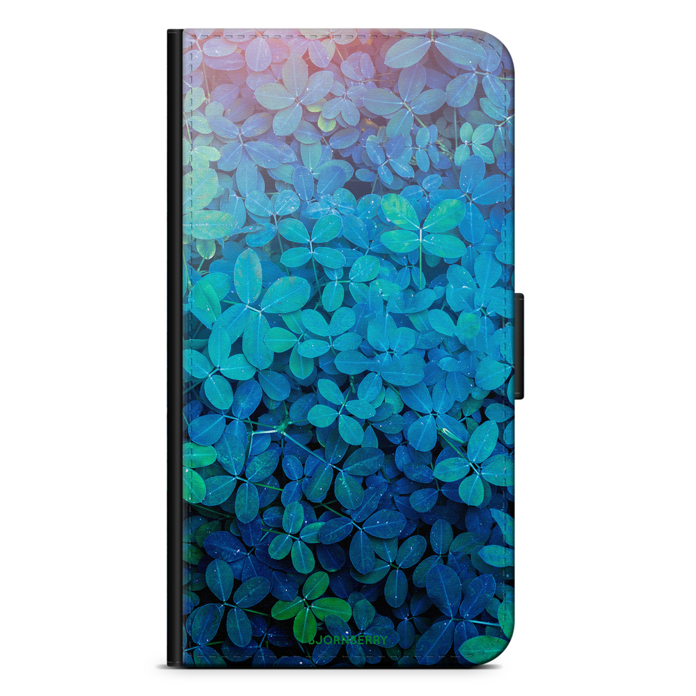Sony Xperia XZ1 Compact Wallet Case - Leaf Flowers