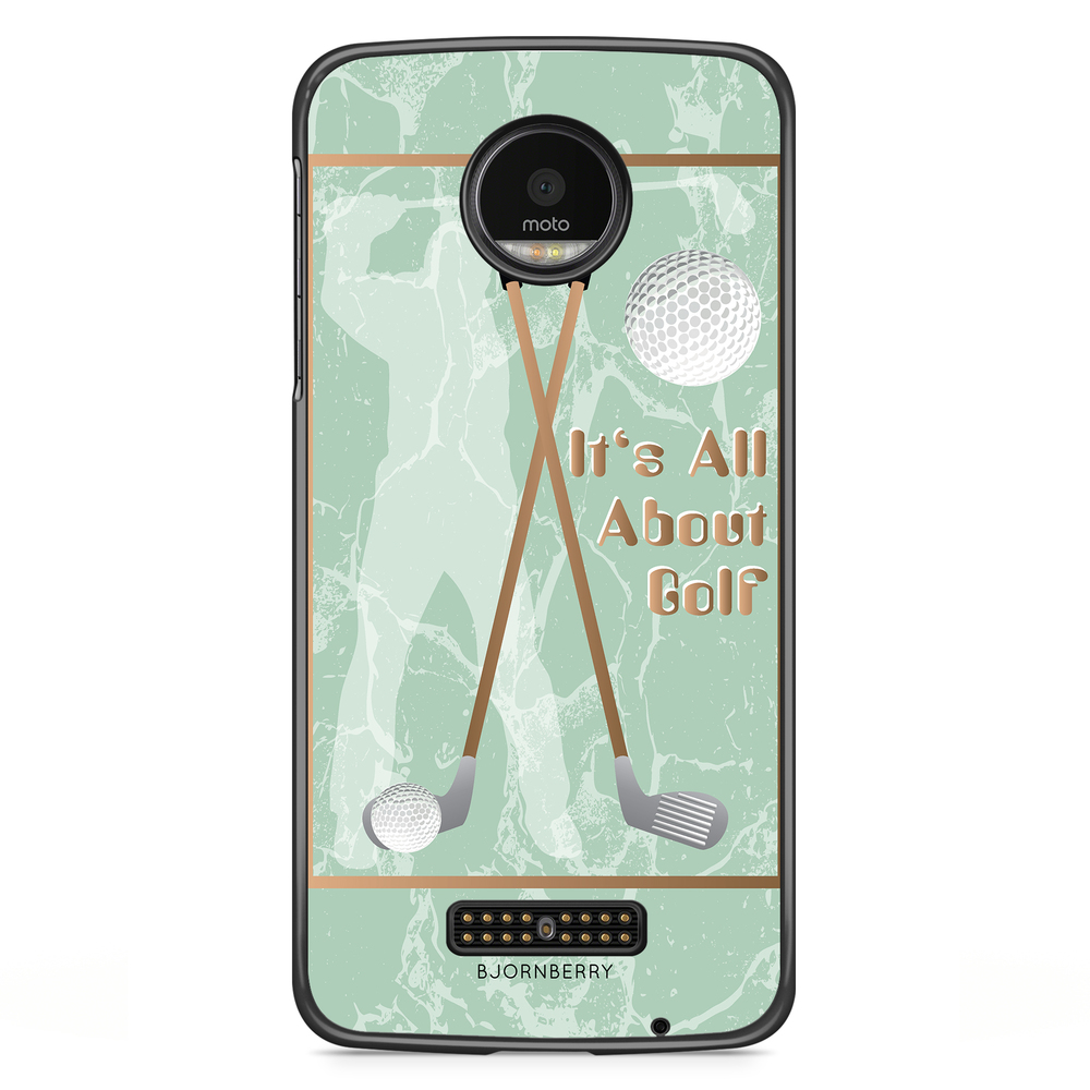 Moto Z2 Play Case - It's All About Golf