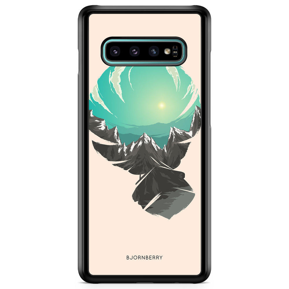 Samsung Galaxy S10 Plus Case - Baloon Mountain