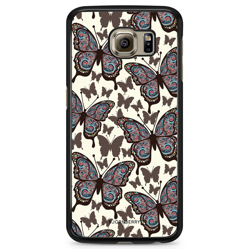 Samsung Galaxy S6 Edge Case - Colorful Butterflies