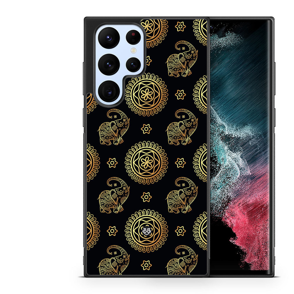 Samsung Galaxy S22 Ultra 5G Case - Elephant Gold