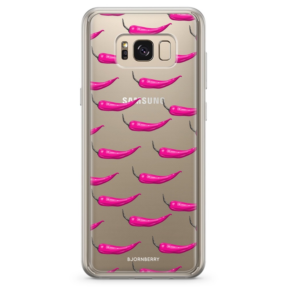Samsung Galaxy S8 Plus Fashion Case - Chilli Pattern