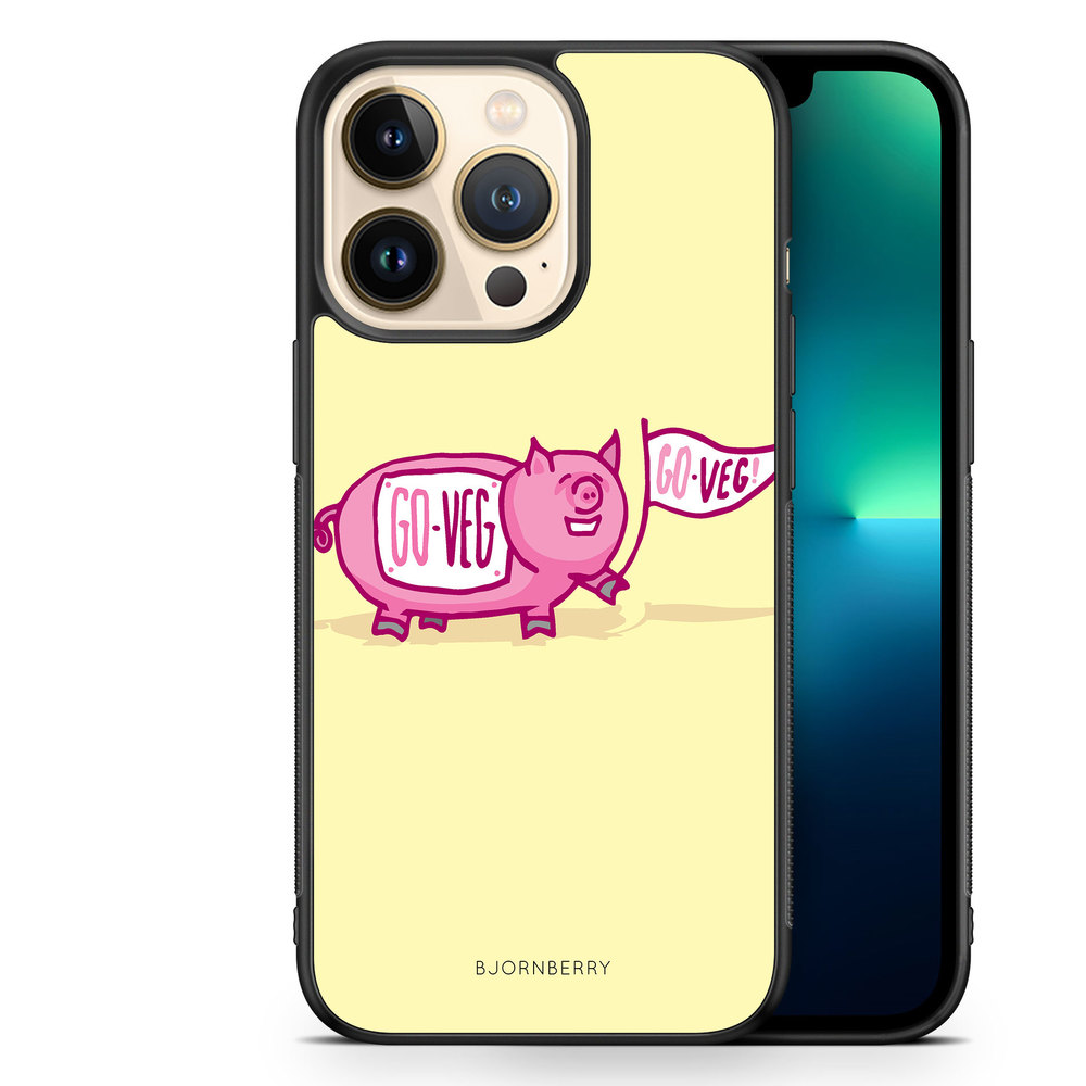 iPhone 13 Pro Case - Pink Pig