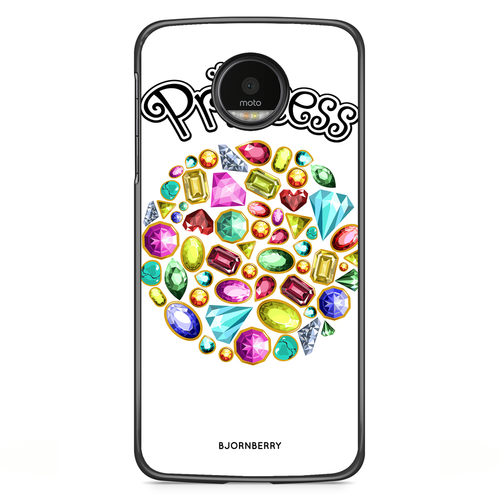 Motorola Moto G5S Plus Skal - Princess Diamanter