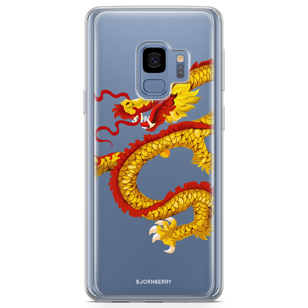 Samsung Galaxy S9 Fashion Case - Yellow Drake