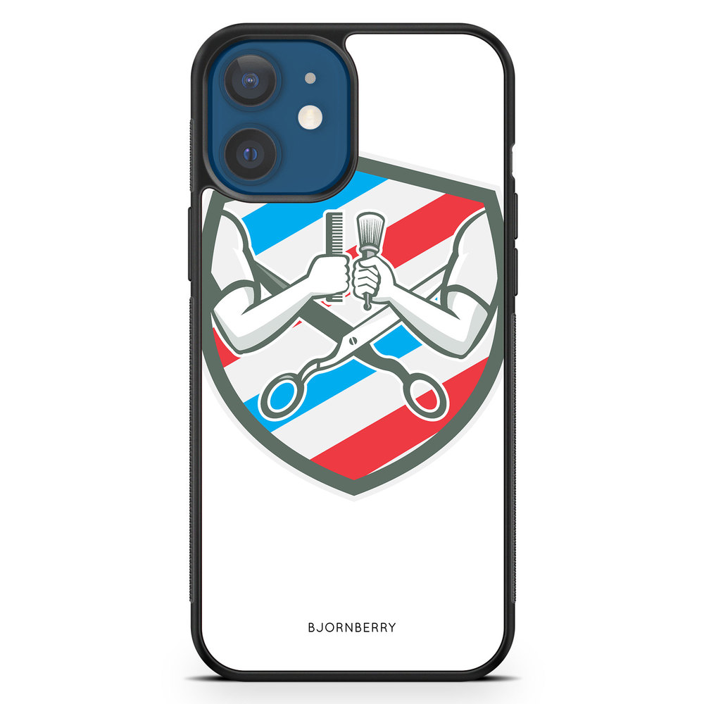 iPhone 12 Mini Case - Barber Logo