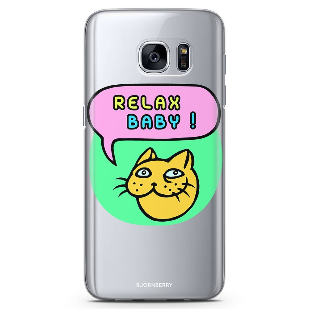 Samsung Galaxy S7 TPU Case - Relax baby