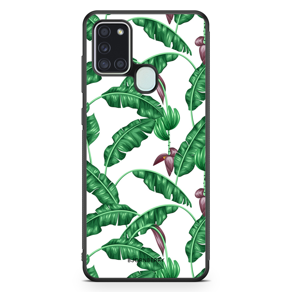 Samsung Galaxy A21s Case - Banana Leaves