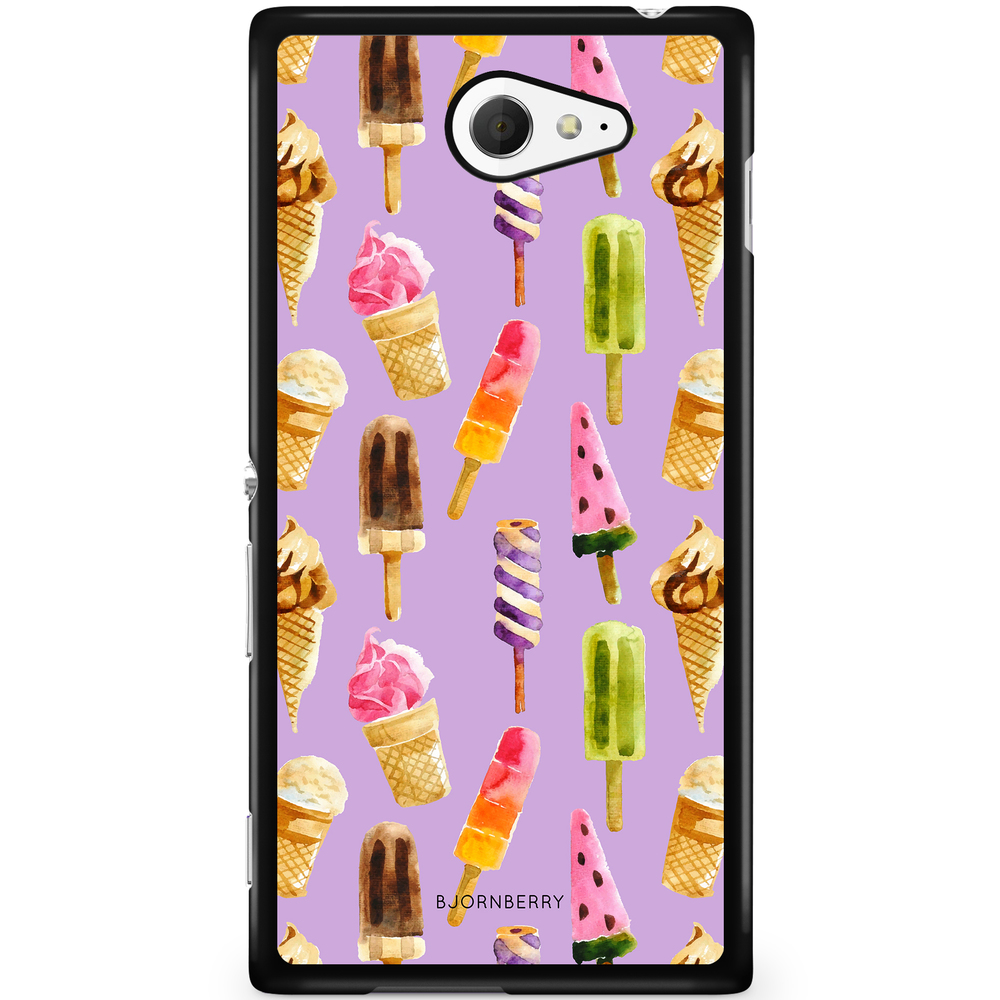 Sony Xperia M2 Aqua Case - Ice cream