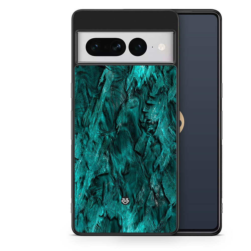 Google Pixel 7 Pro Case - Green Crystal