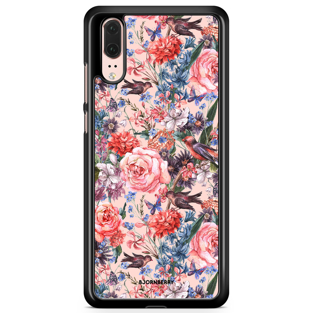 Huawei P20 Case - Birds & Flowers
