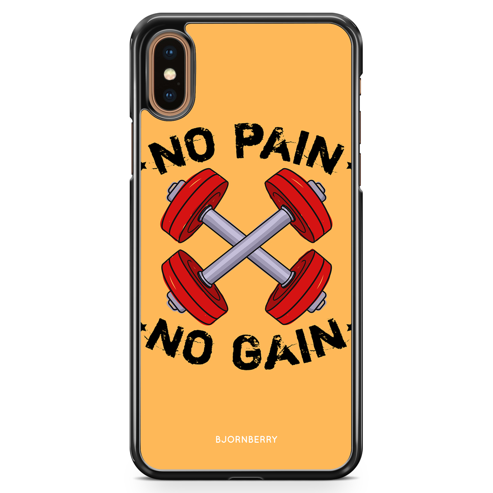 iPhone XS Max Case - No Pain No Gain
