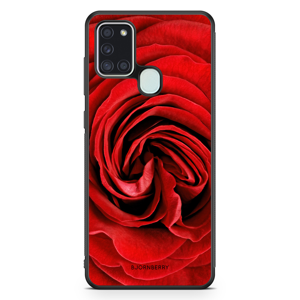 Samsung Galaxy A21s Case - Red Rose