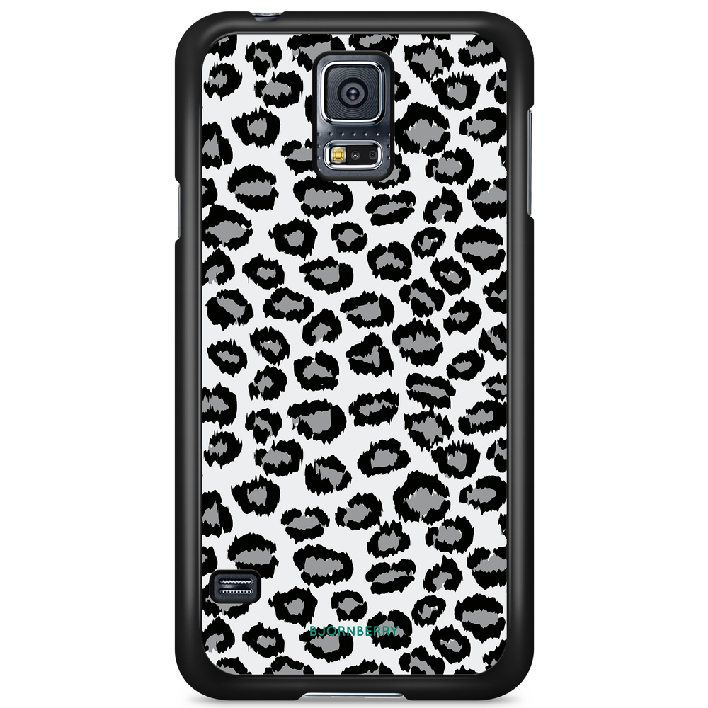 Samsung Galaxy S5/S5 NEO Case - Gray Leopard