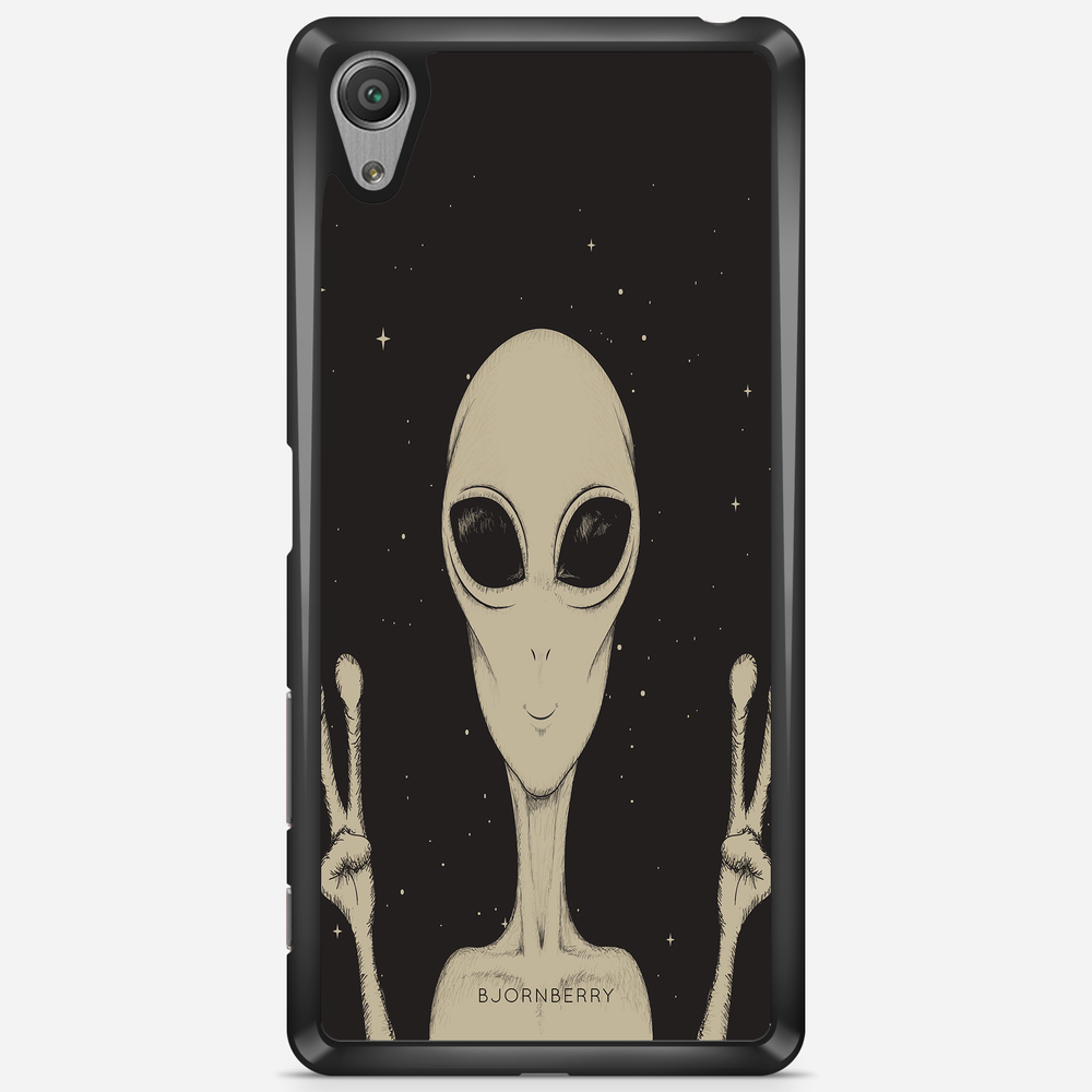 Sony Xperia X Performance Case - Peace Alien
